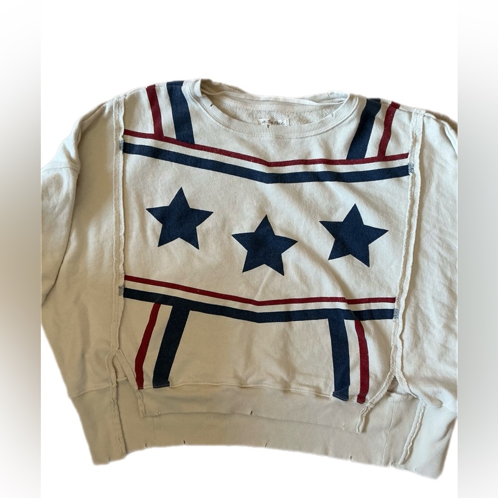 Free people Stars and Stripes Camden size small - Picture 7 of 10